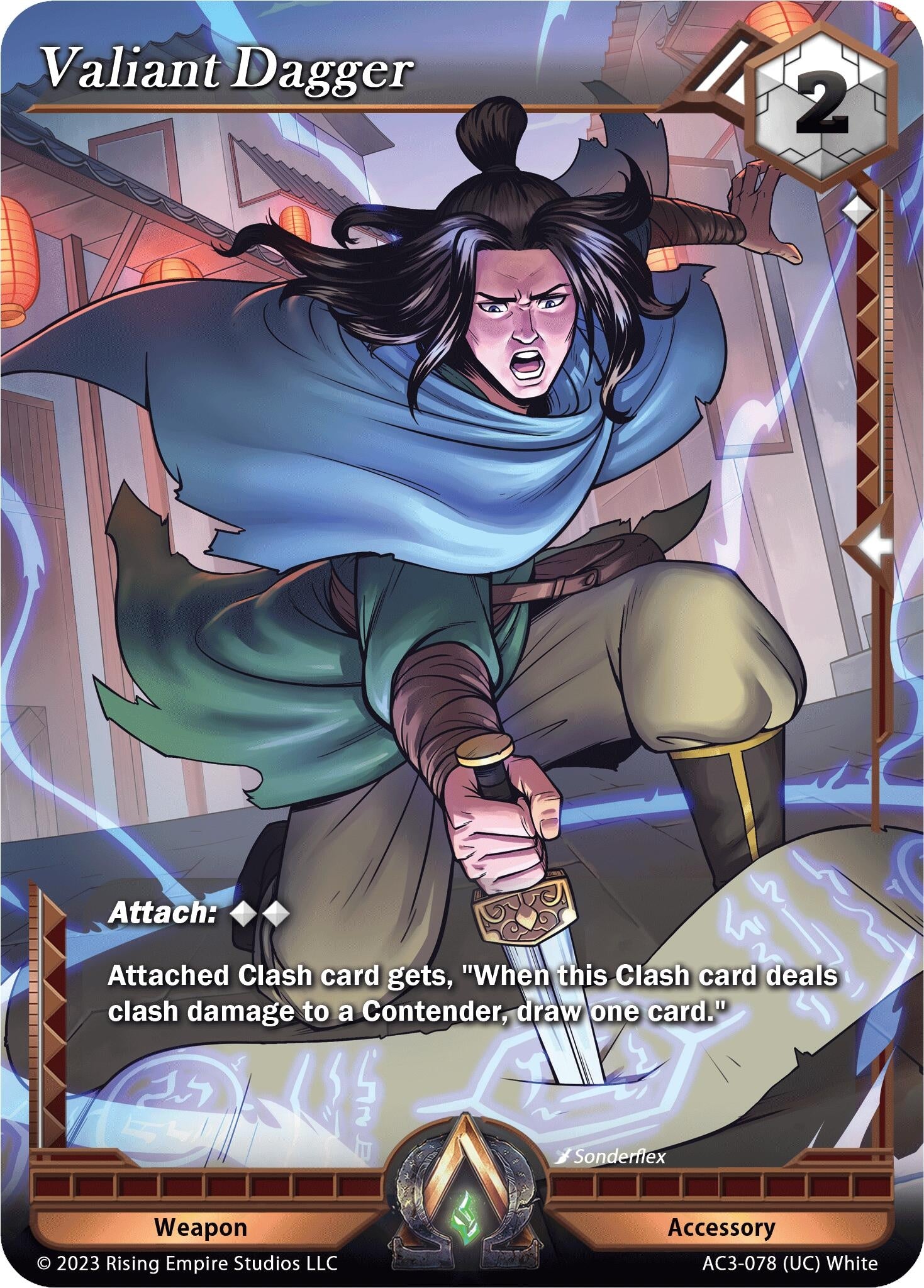 Image for Valiant Dagger (Unrivaled) (AC3-078) - Alpha Clash
