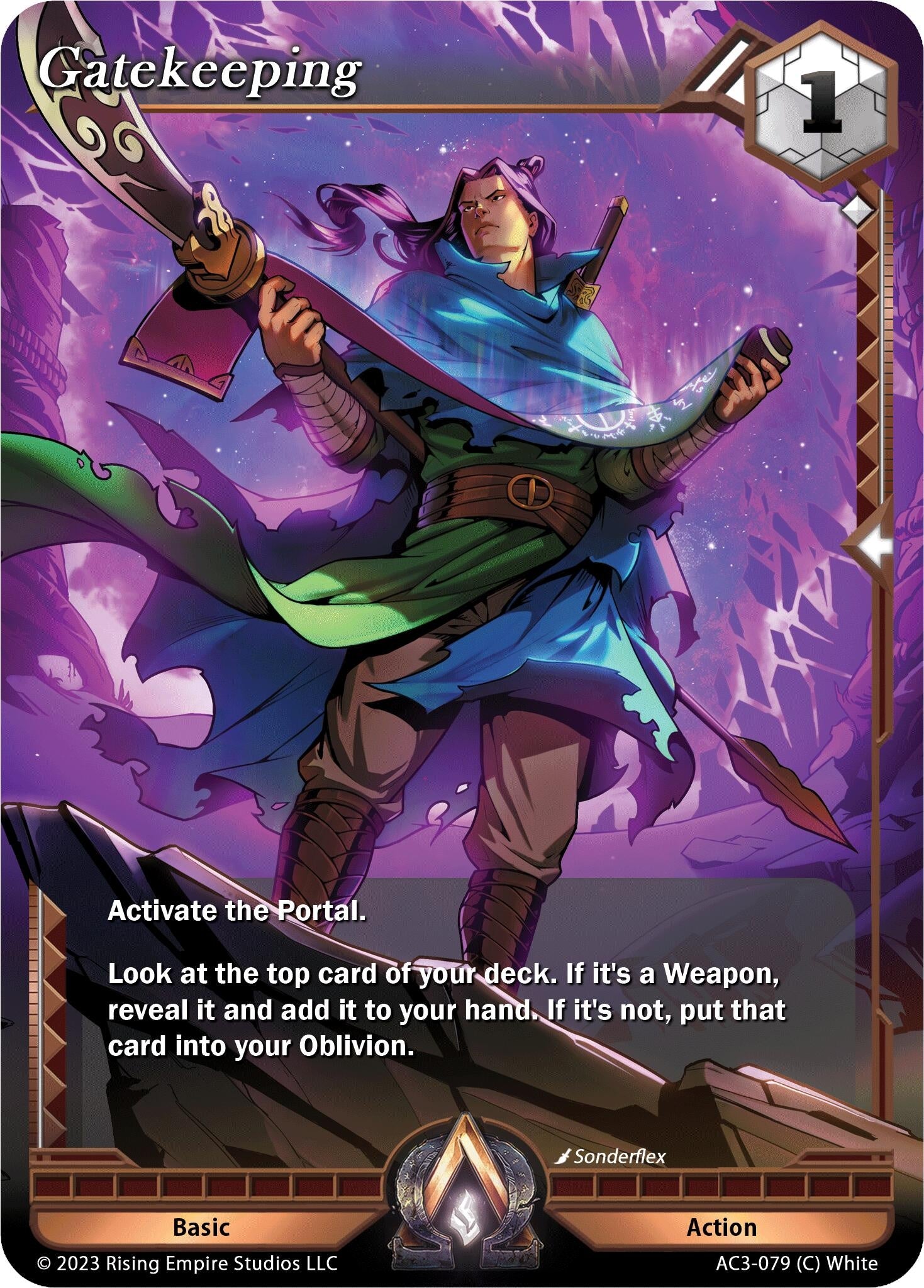 Image for Gatekeeping (Unrivaled) (AC3-079) - Alpha Clash