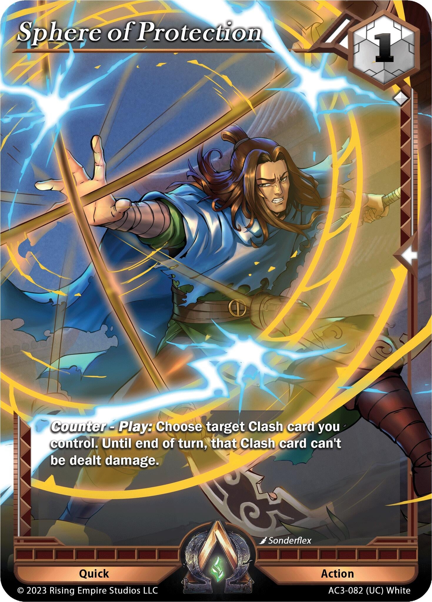 Image for Sphere of Protection (Unrivaled) (AC3-082) - Alpha Clash