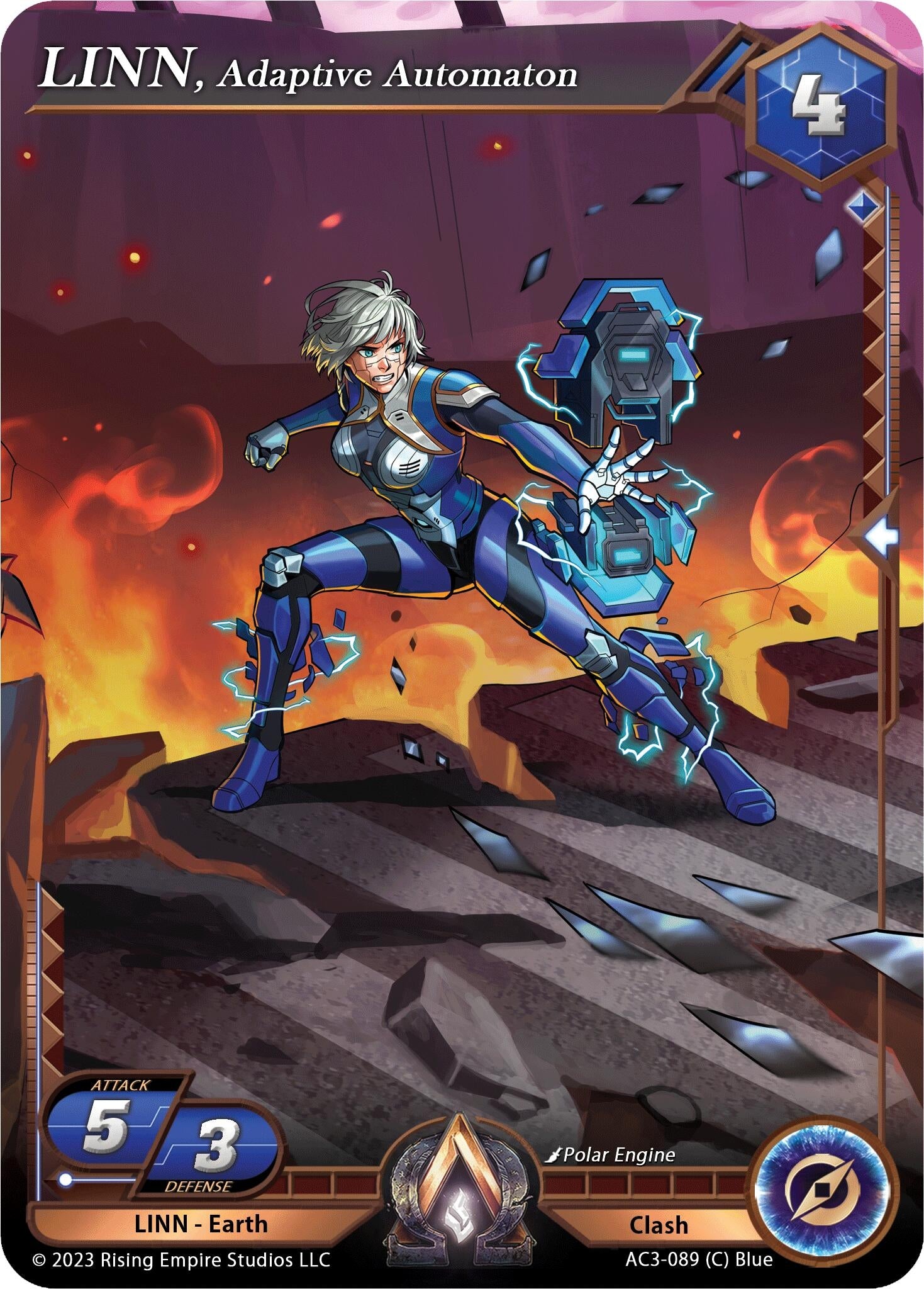 Image for LINN, Adaptive Automaton (Unrivaled) (AC3-089) - Alpha Clash