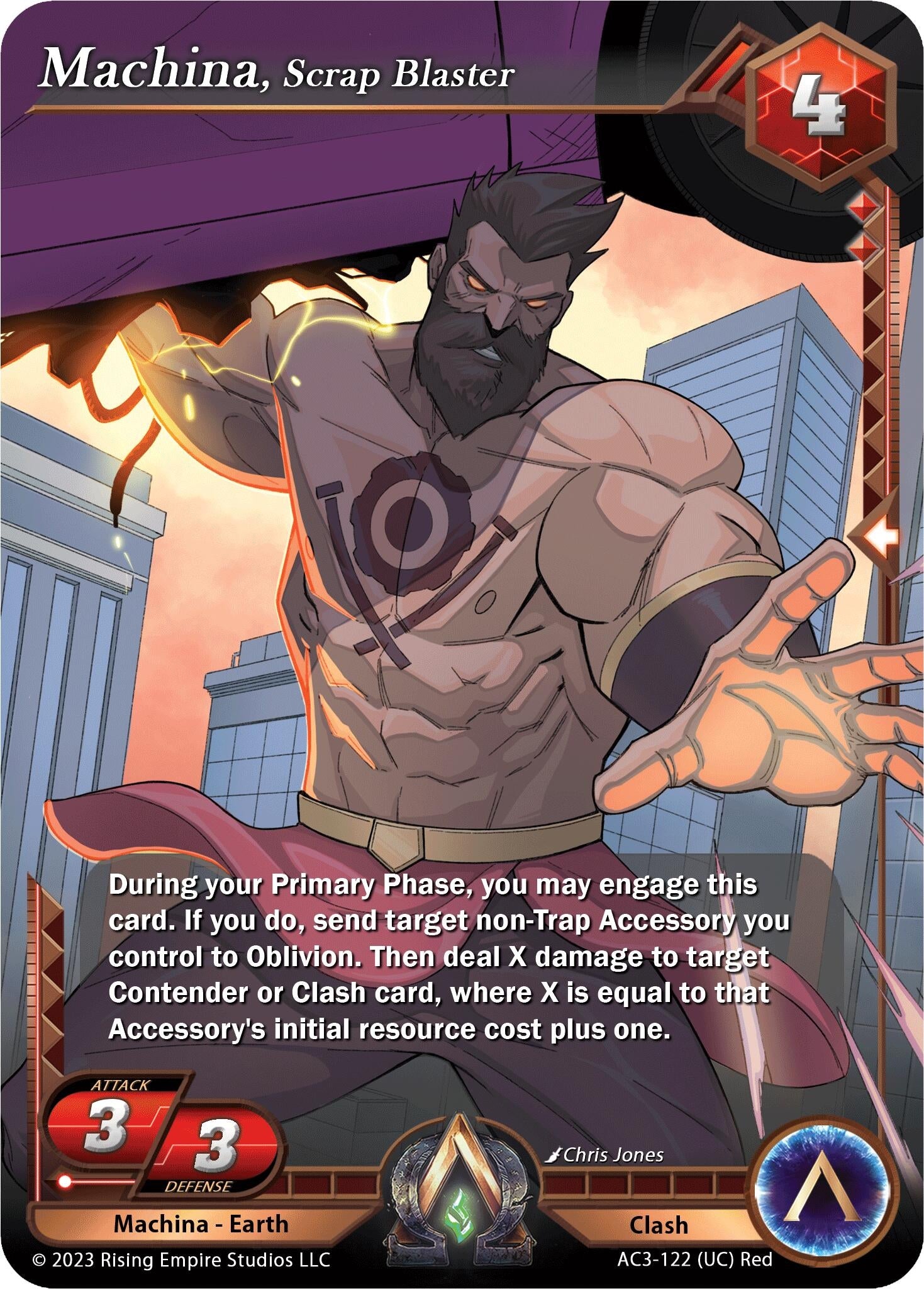 Image for Machina, Scrap Blaster (Unrivaled) (AC3-122) - Alpha Clash