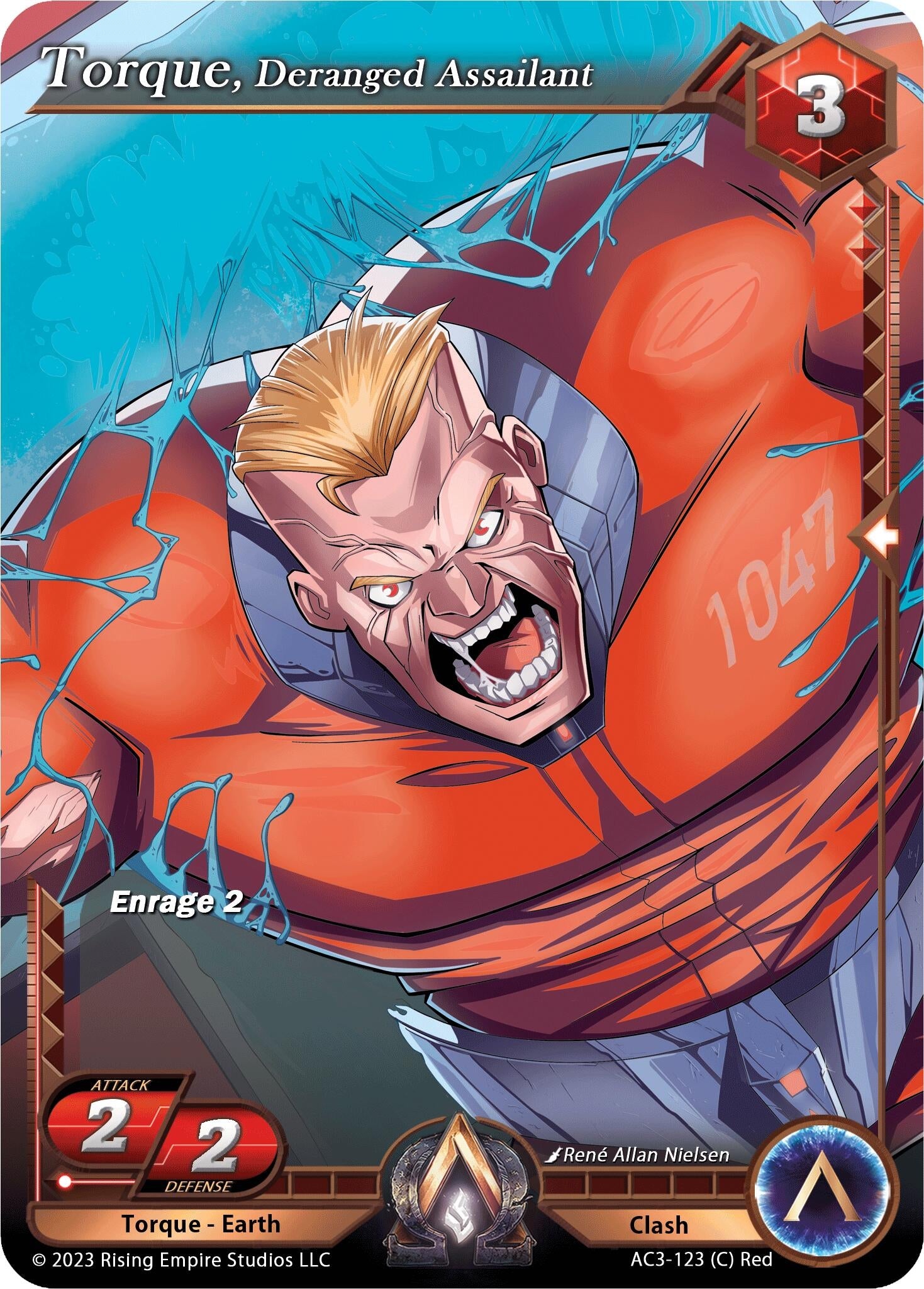 Image for Torque, Deranged Assailant (Unrivaled) (AC3-123) - Alpha Clash