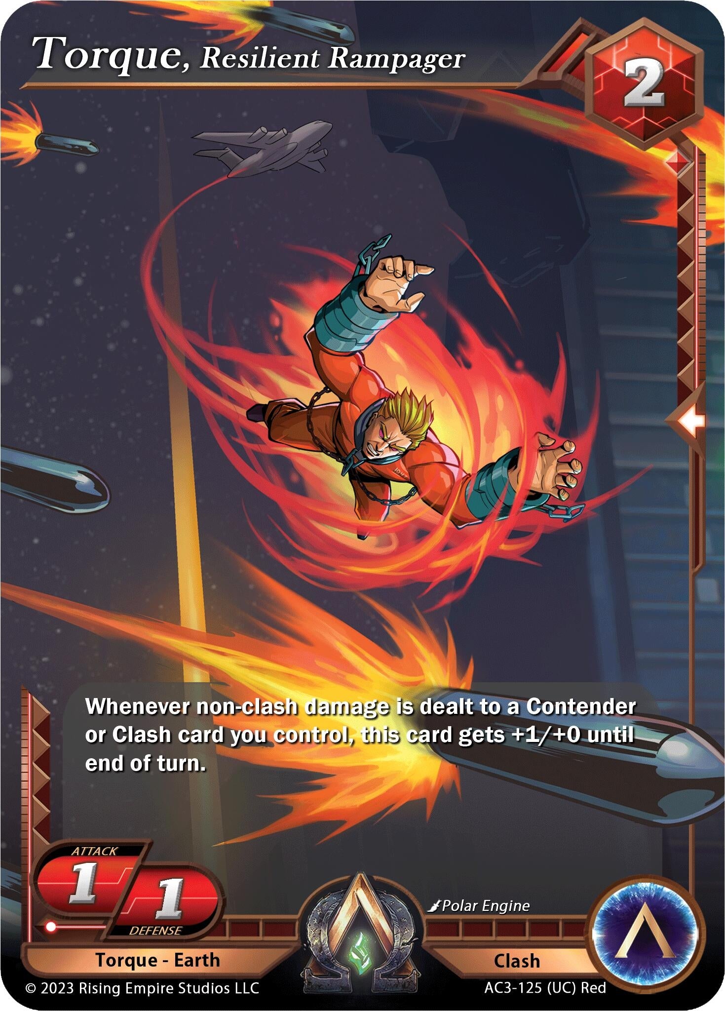 Image for Torque, Resilent Rampager (Unrivaled) (AC3-125) - Alpha Clash