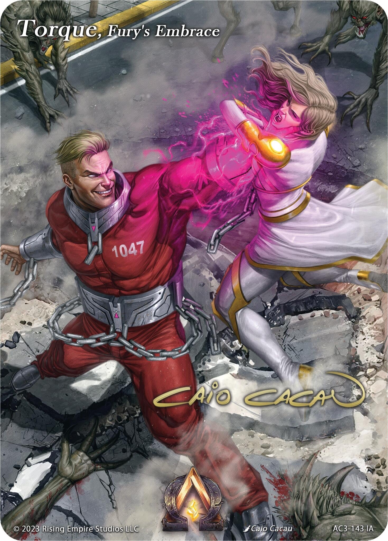 Image for Torque, Fury's Embrace (Iconic Art) (Unrivaled) (AC3-143) - Alpha Clash