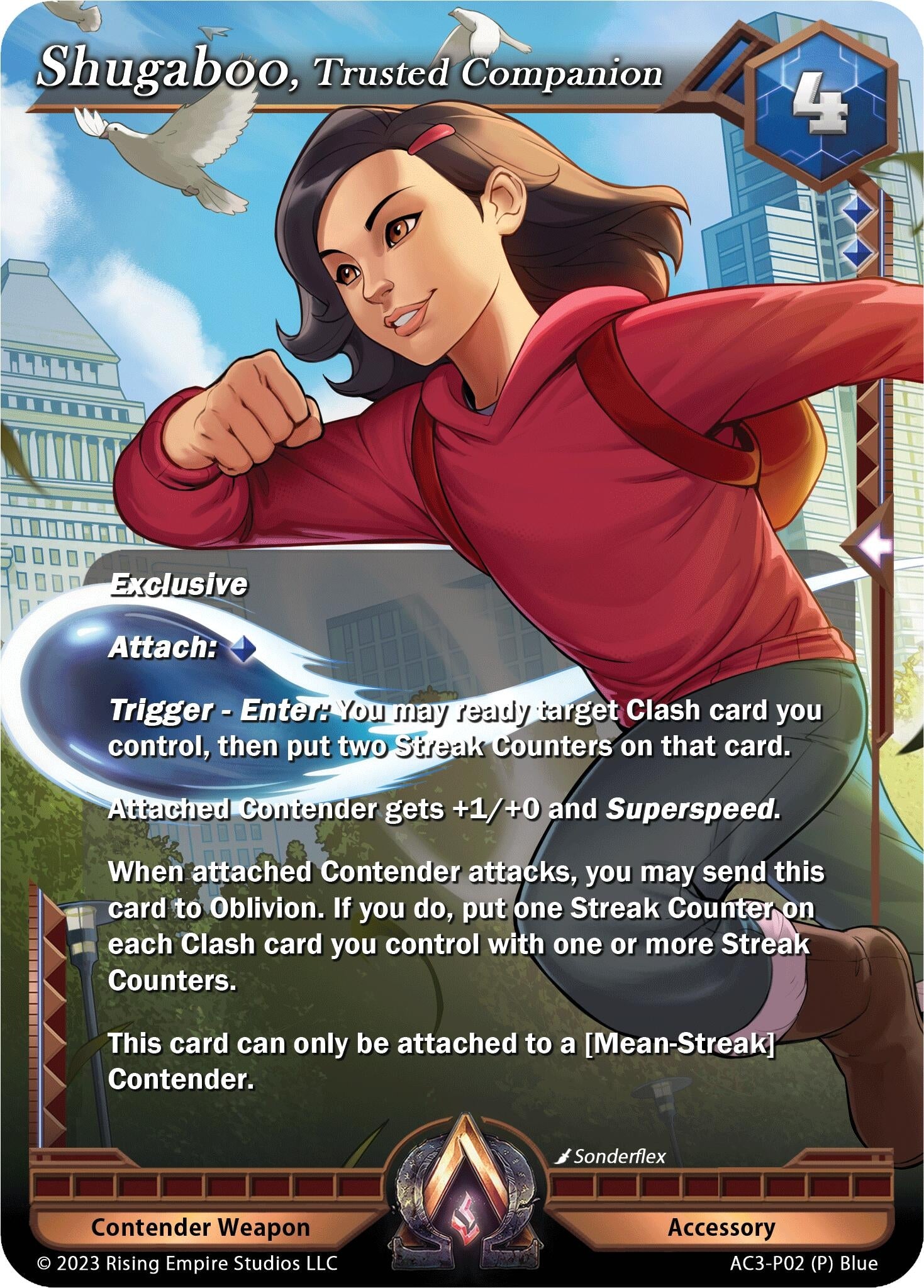 Image for Shugaboo, Trusted Companion (Unrivaled) (AC3-P02) - Alpha Clash