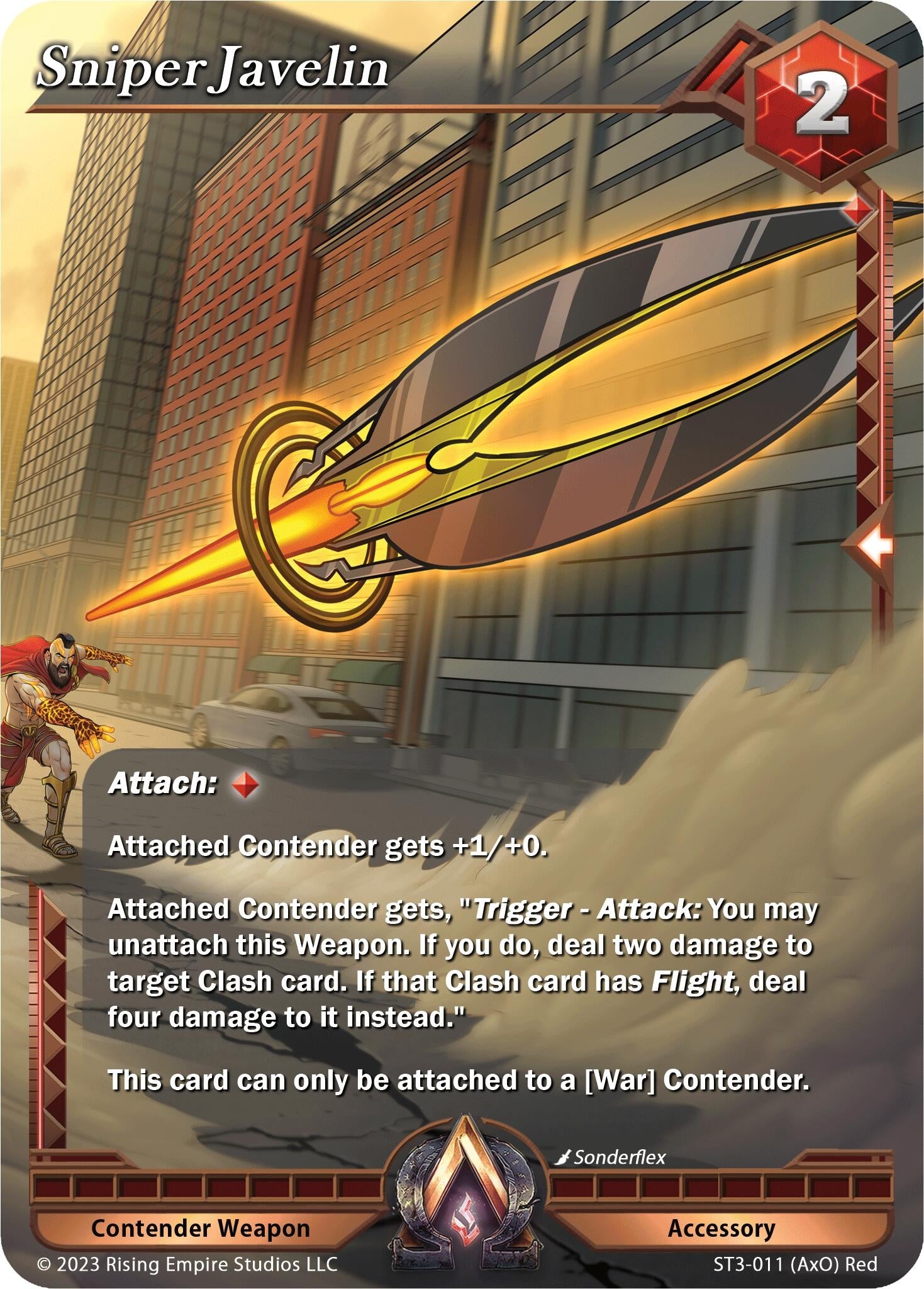 Image for Sniper Javelin (Unrivaled) (ST3-011) - Alpha Clash