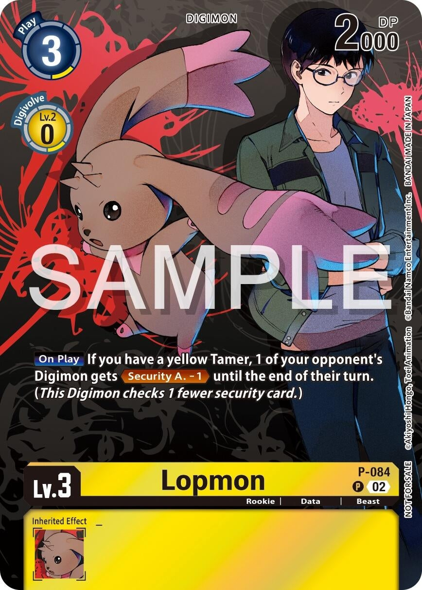 Image for Lopmon - P-084 (Official Tournament Pack Vol.13) (D-PR) (P-084 P) - Digimon Card Game