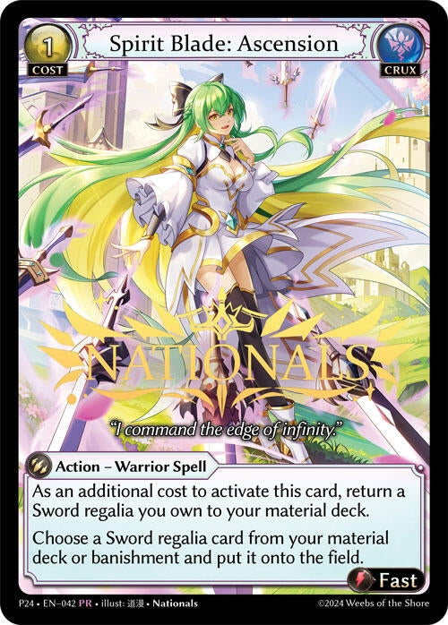 Image for Spirit Blade: Ascension (Promotional Cards) (042) - Grand Archive TCG
