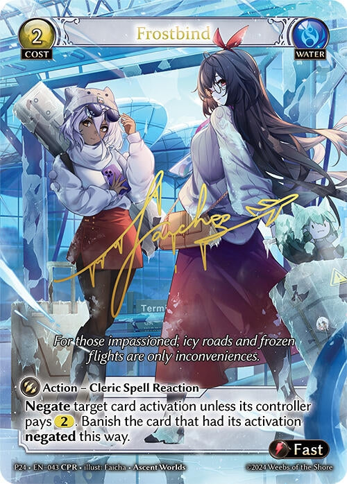 Image for Frostbind (CPR) (Promotional Cards) (043) - Grand Archive TCG