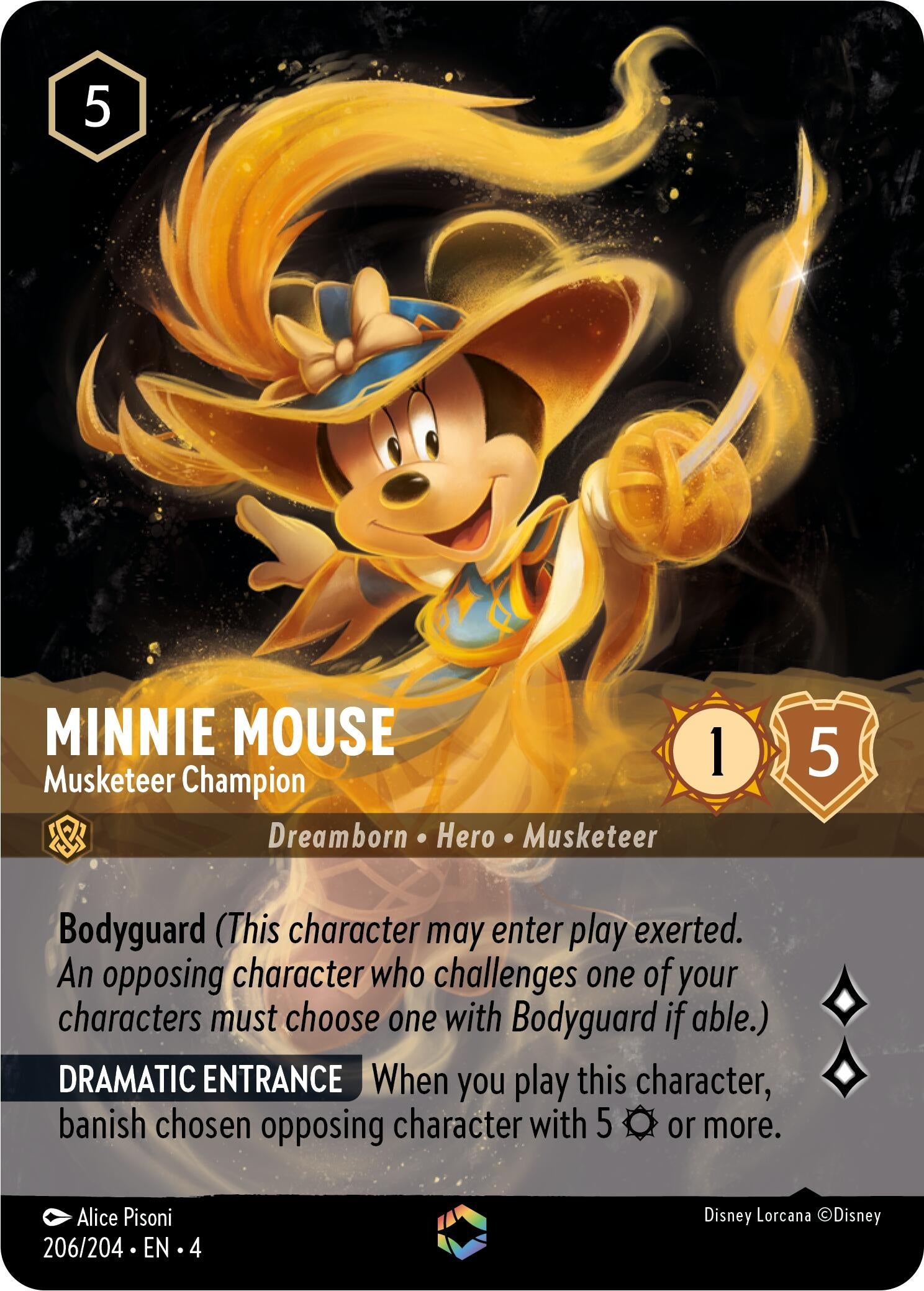 Image for Minnie Mouse - Musketeer Champion (Enchanted) (4) (206)