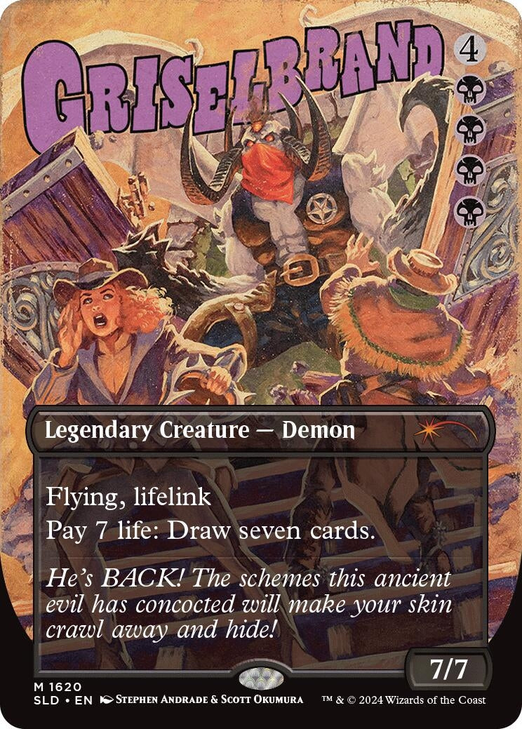 Image for Griselbrand (1620) (Secret Lair Drop Series) (1620) - Magic: The Gathering