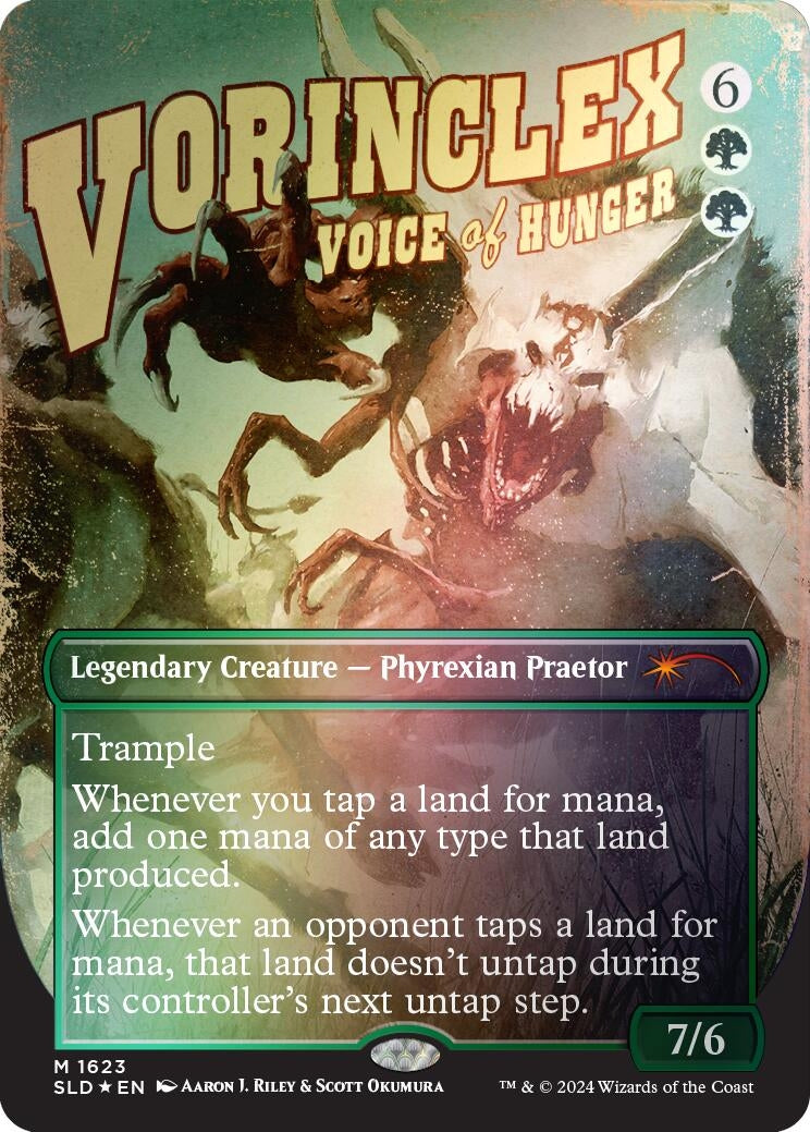 Image for Vorinclex, Voice of Hunger (Rainbow Foil) (Secret Lair Drop Series) (1623) - Magic: The Gathering