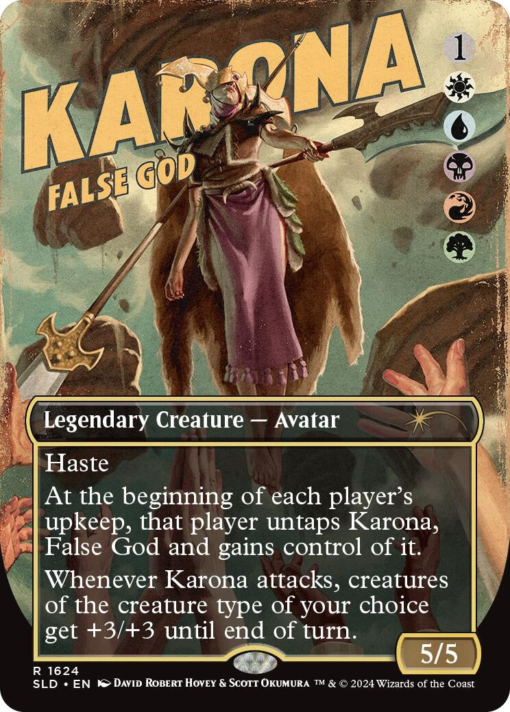 Image for Karona, False God (Secret Lair Drop Series) (1624) - Magic: The Gathering