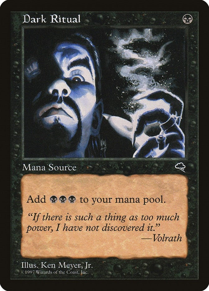Image for Dark Ritual (Tempest) (118) - Magic: The Gathering