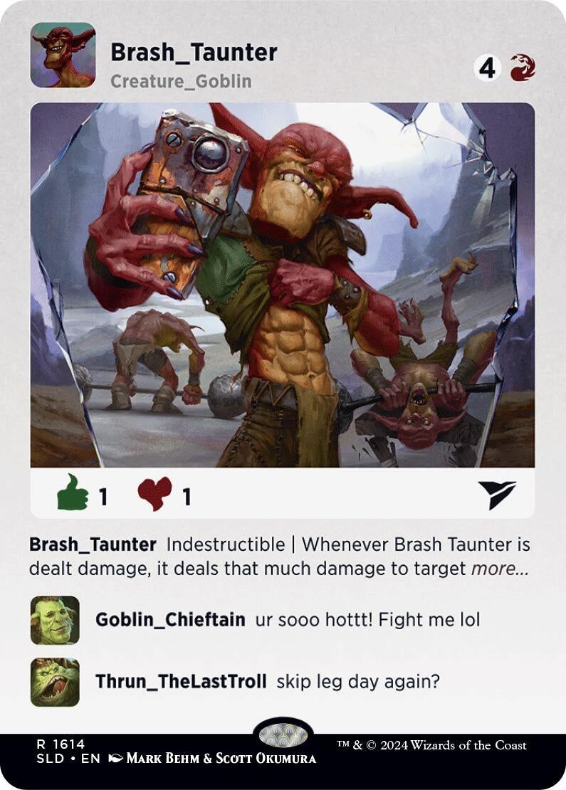 Image for Brash Taunter (Secret Lair Drop Series) (1614) - Magic: The Gathering