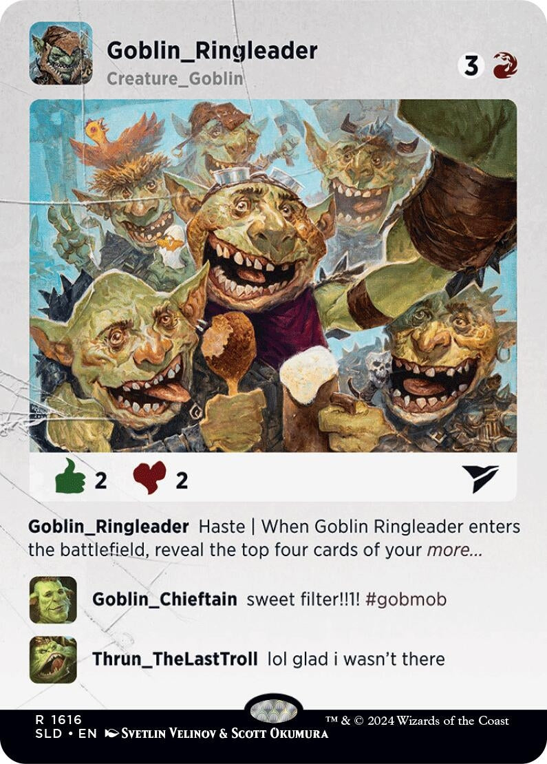 Image for Goblin Ringleader (Secret Lair Drop Series) (1616) - Magic: The Gathering