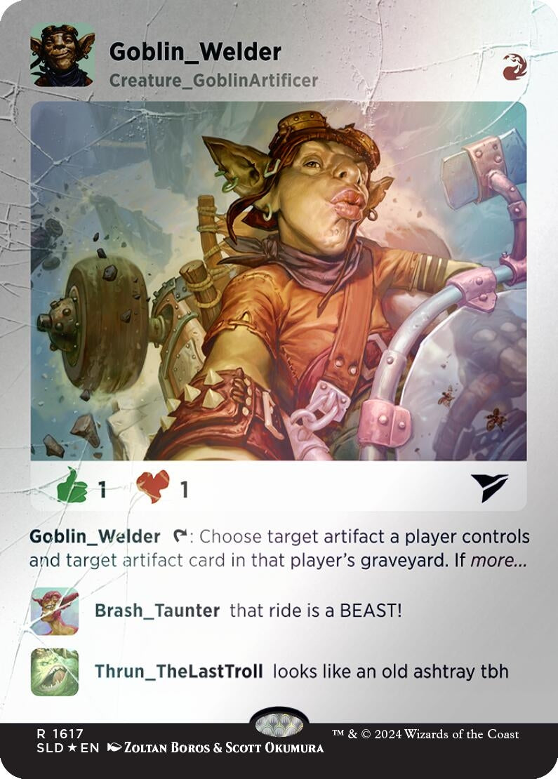 Image for Goblin Welder (Rainbow Foil) (Secret Lair Drop Series) (1617) - Magic: The Gathering