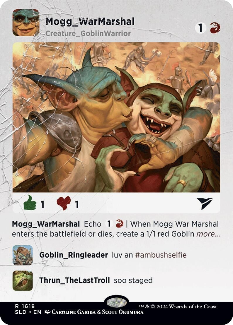 Image for Mogg War Marshal (Secret Lair Drop Series) (1618) - Magic: The Gathering