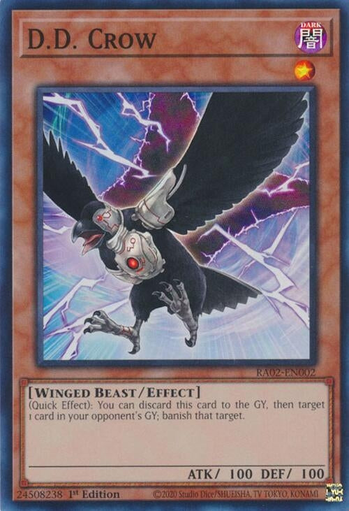 Image for D.D. Crow (25th Anniversary Rarity Collection II) (RA02-EN002) - YuGiOh