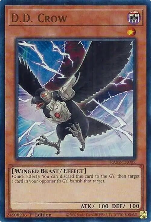 Image for D.D. Crow (UR) (25th Anniversary Rarity Collection II) (RA02-EN002) - YuGiOh