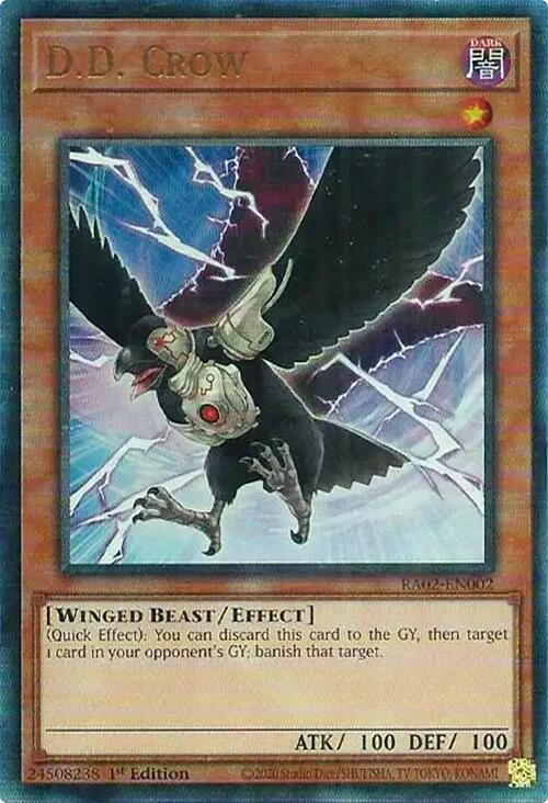 Image for D.D. Crow (PUR) (25th Anniversary Rarity Collection II) (RA02-EN002) - YuGiOh