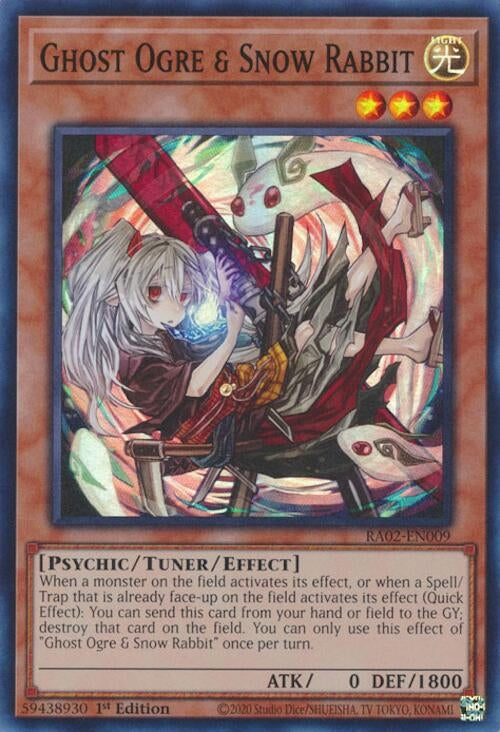 Image for Ghost Ogre & Snow Rabbit (Alternate Art) (25th Anniversary Rarity Collection II) (RA02-EN009) - YuGiOh