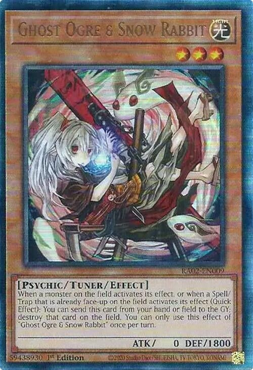 Image for Ghost Ogre & Snow Rabbit (Alternate Art) (PUR) (25th Anniversary Rarity Collection II) (RA02-EN009) - YuGiOh