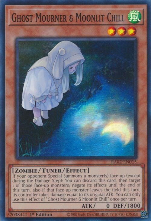 Image for Ghost Mourner & Moonlit Chill (Alternate Art) (25th Anniversary Rarity Collection II) (RA02-EN015) - YuGiOh