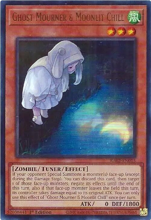 Image for Ghost Mourner & Moonlit Chill (Alternate Art) (UR) (25th Anniversary Rarity Collection II) (RA02-EN015) - YuGiOh