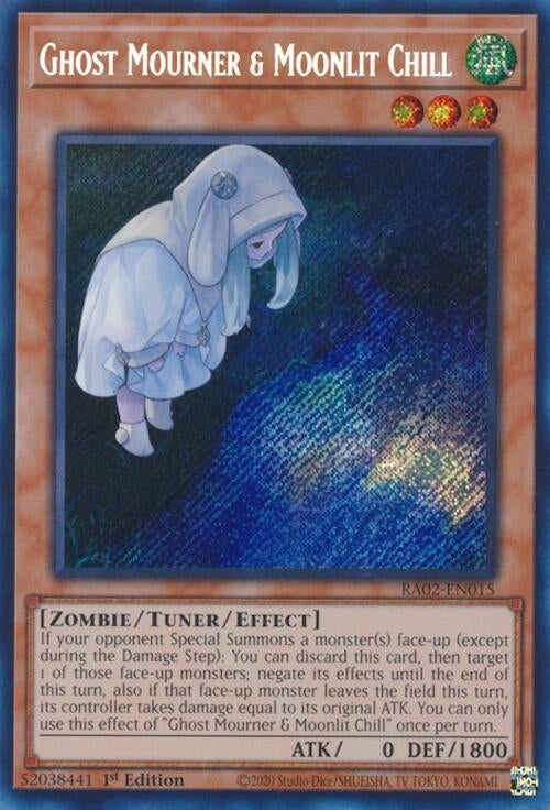 Image for Ghost Mourner & Moonlit Chill (Alternate Art) (Secret Rare) (25th Anniversary Rarity Collection II) (RA02-EN015) - YuGiOh
