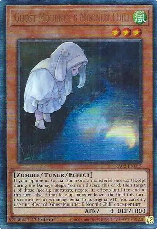 Image for Ghost Mourner & Moonlit Chill (Alternate Art) (PUR) (25th Anniversary Rarity Collection II) (RA02-EN015) - YuGiOh