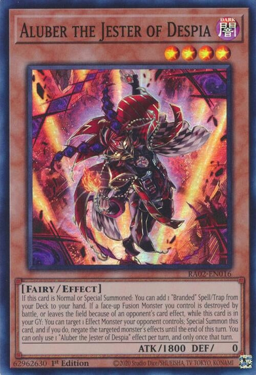 Image for Aluber the Jester of Despia (25th Anniversary Rarity Collection II) (RA02-EN016) - YuGiOh