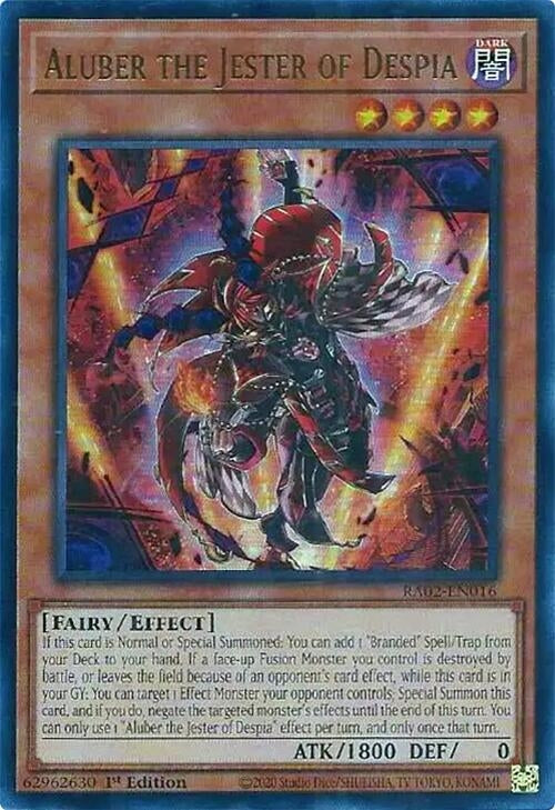 Image for Aluber the Jester of Despia (UR) (25th Anniversary Rarity Collection II) (RA02-EN016) - YuGiOh