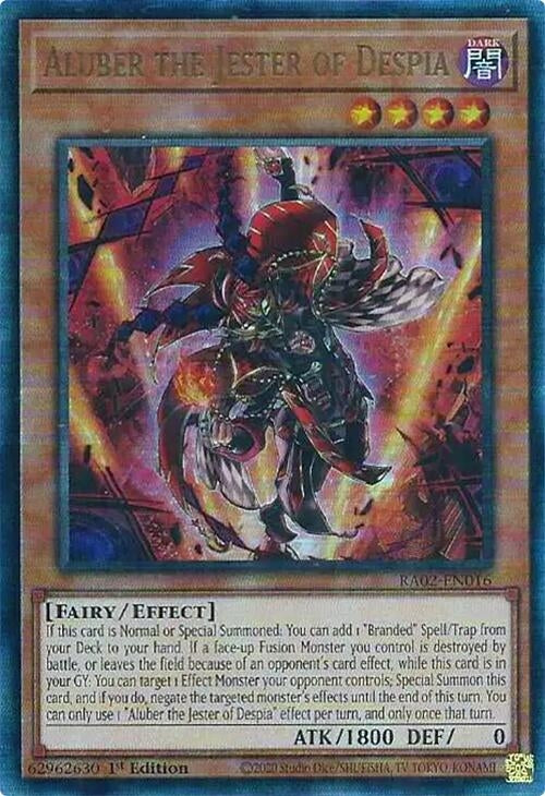 Image for Aluber the Jester of Despia (PUR) (25th Anniversary Rarity Collection II) (RA02-EN016) - YuGiOh