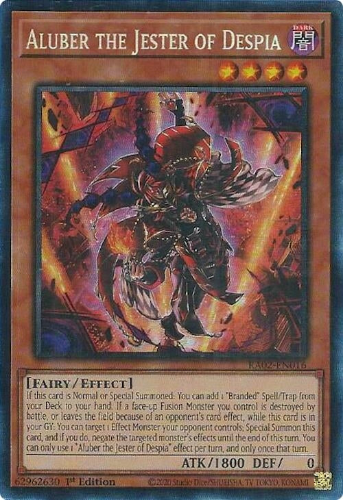 Image for Aluber the Jester of Despia (PCR) (25th Anniversary Rarity Collection II) (RA02-EN016) - YuGiOh