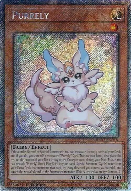 Image for Purrely (Platinum Secret Rare) (25th Anniversary Rarity Collection II) (RA02-EN018) - YuGiOh