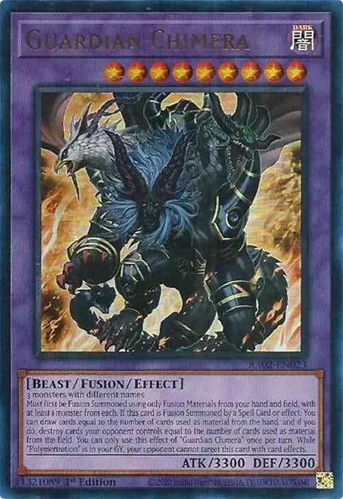 Image for Guardian Chimera (UR) (25th Anniversary Rarity Collection II) (RA02-EN023) - YuGiOh