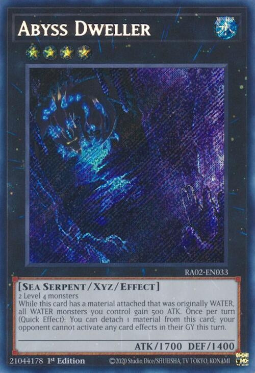 Image for Abyss Dweller (Secret Rare) (25th Anniversary Rarity Collection II) (RA02-EN033) - YuGiOh