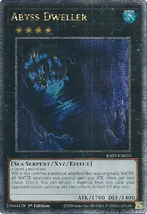 Image for Abyss Dweller (Quarter Century Secret Rare) (25th Anniversary Rarity Collection II) (RA02-EN033) - YuGiOh