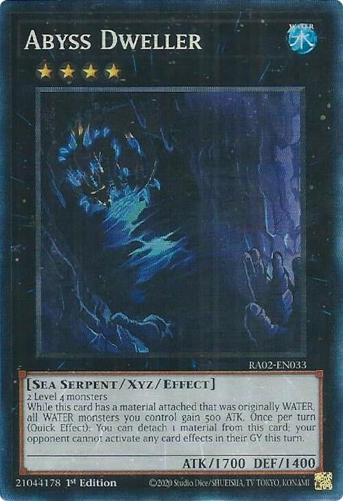 Image for Abyss Dweller (PCR) (25th Anniversary Rarity Collection II) (RA02-EN033) - YuGiOh