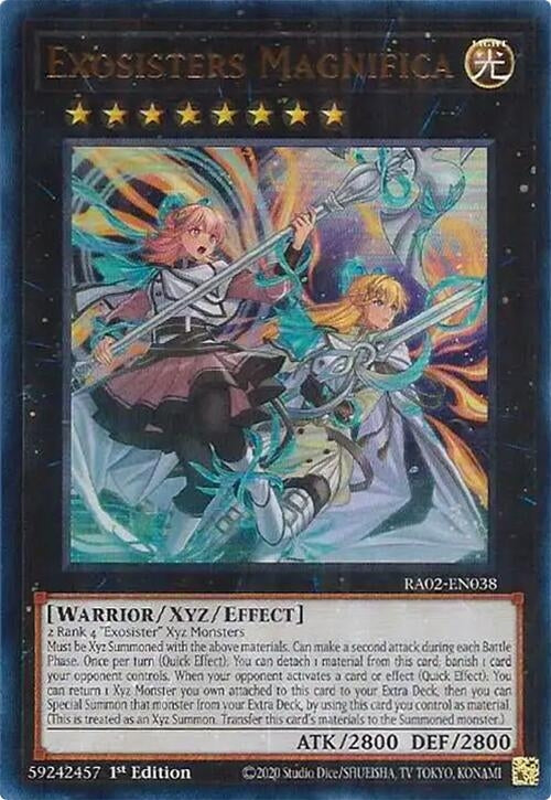 Image for Exosisters Magnifica (UR) (25th Anniversary Rarity Collection II) (RA02-EN038) - YuGiOh