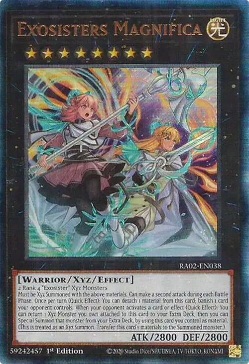 Image for Exosisters Magnifica (PUR) (25th Anniversary Rarity Collection II) (RA02-EN038) - YuGiOh