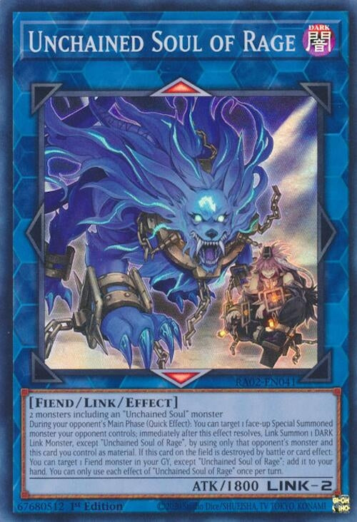 Image for Unchained Soul of Rage (25th Anniversary Rarity Collection II) (RA02-EN041) - YuGiOh