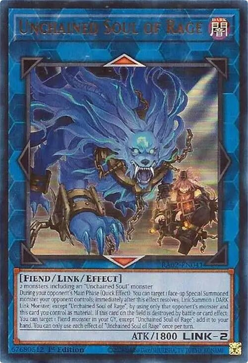 Image for Unchained Soul of Rage (UR) (25th Anniversary Rarity Collection II) (RA02-EN041) - YuGiOh