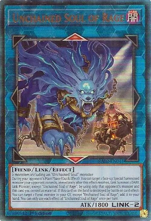 Image for Unchained Soul of Rage (PUR) (25th Anniversary Rarity Collection II) (RA02-EN041) - YuGiOh