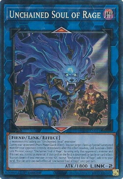 Image for Unchained Soul of Rage (PCR) (25th Anniversary Rarity Collection II) (RA02-EN041) - YuGiOh
