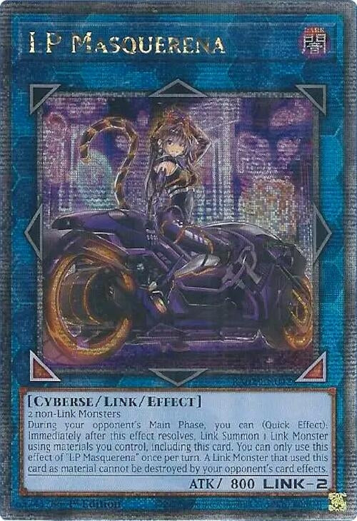 Image for I:P Masquerena (Alternate Art) (Quarter Century Secret Rare) (25th Anniversary Rarity Collection II) (RA02-EN042) - YuGiOh