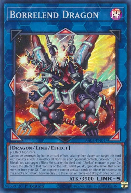 Image for Borrelend Dragon (25th Anniversary Rarity Collection II) (RA02-EN043) - YuGiOh