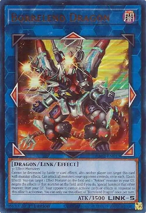 Image for Borrelend Dragon (UR) (25th Anniversary Rarity Collection II) (RA02-EN043) - YuGiOh