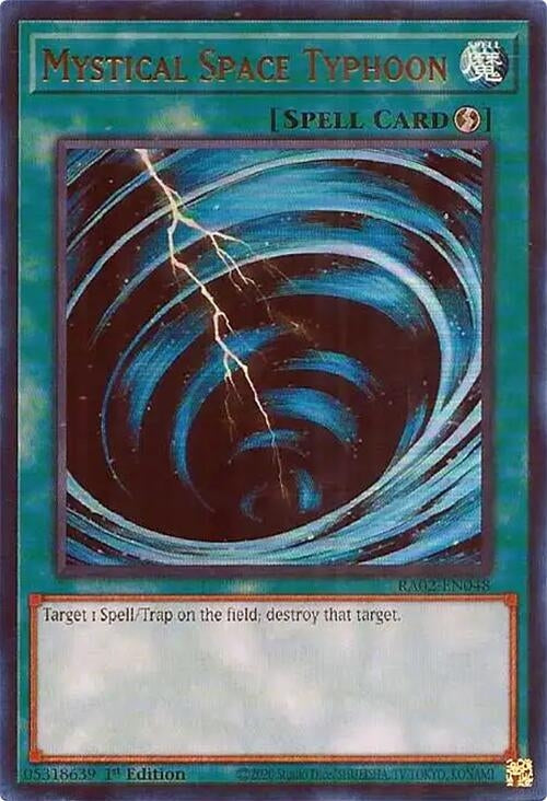 Image for Mystical Space Typhoon (UR) (25th Anniversary Rarity Collection II) (RA02-EN048) - YuGiOh